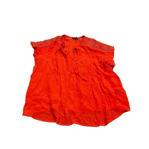 Zac & Rachel woman cap sleeve top. - Picture 1 of 3